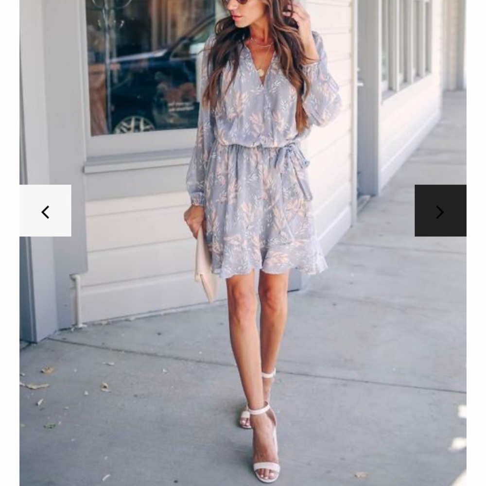 NWT Vici wrap style shirt dress - Picture 4 of 8
